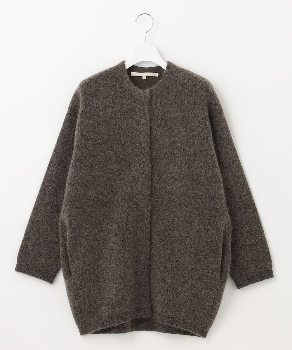 自由区 モヘアニットアウター 