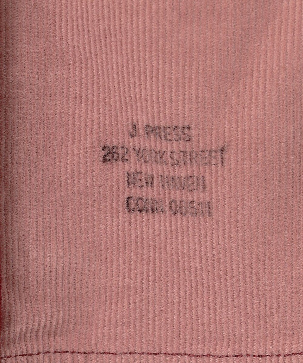 J.PRESS MEN コーデュロイパッチワークシャツ 