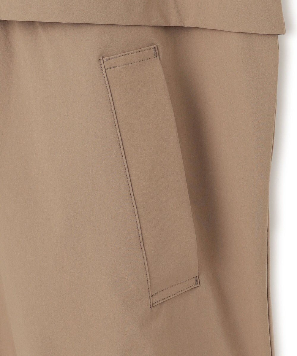 23区 S 【洗える/撥水加工】ナイロン2WAYストレッチ フーデットアウター 