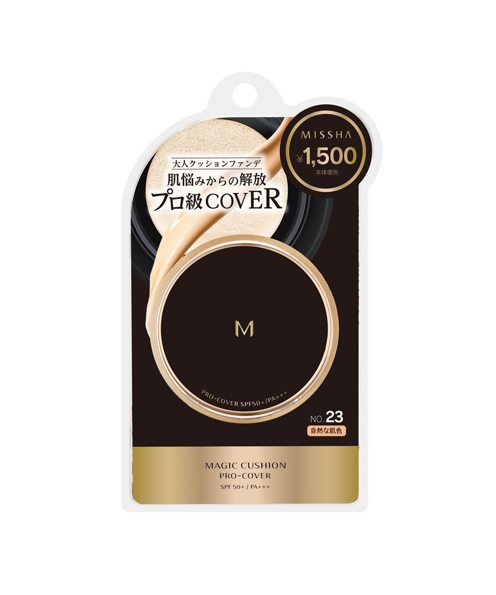 MISSHA ミシャ M クッションファンデーション プロカバー No.23 自然な肌色 / Korean Cosmetics | ファッション通販  【公式通販】オンワード・クローゼット