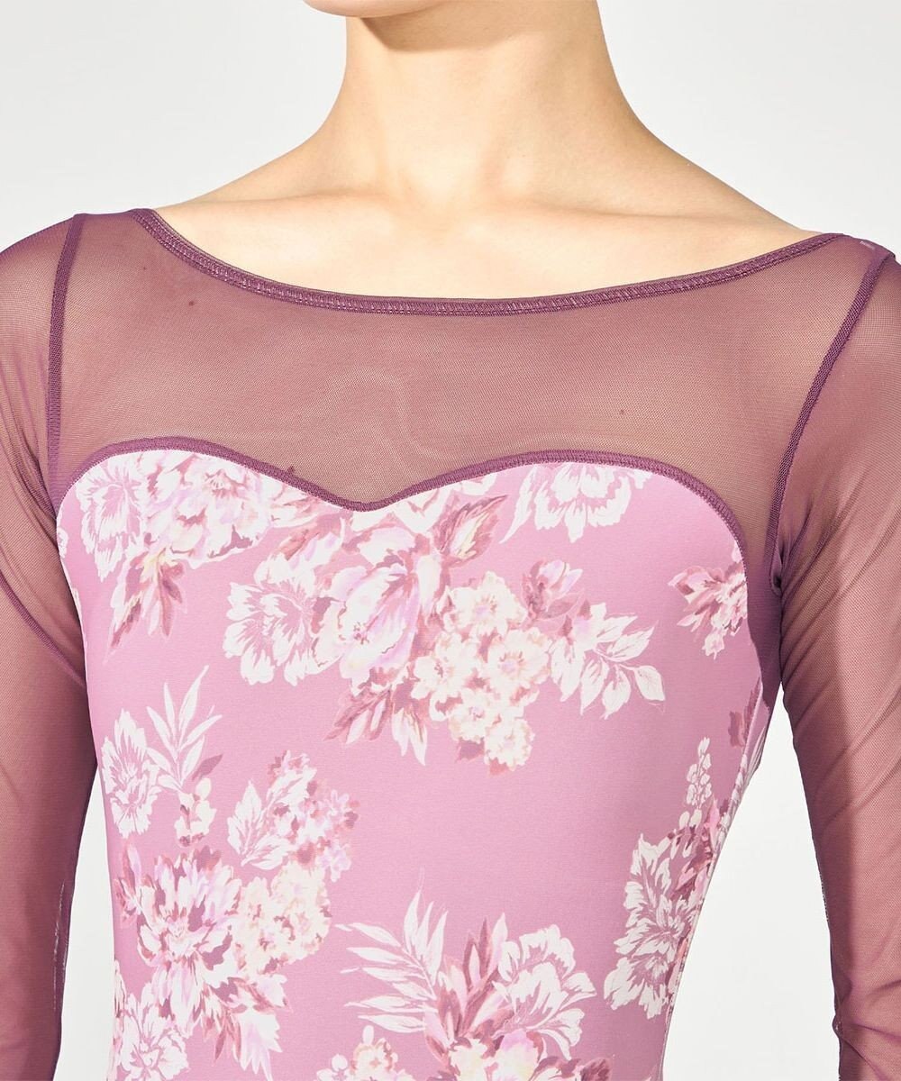 Chacott 6分袖レオタード 