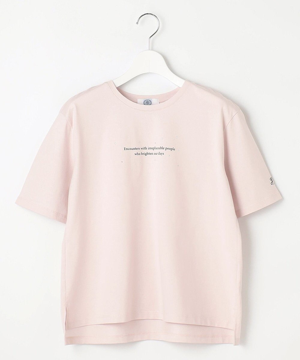 J.PRESS LADIES 【洗える】ロゴTEE カットソー 