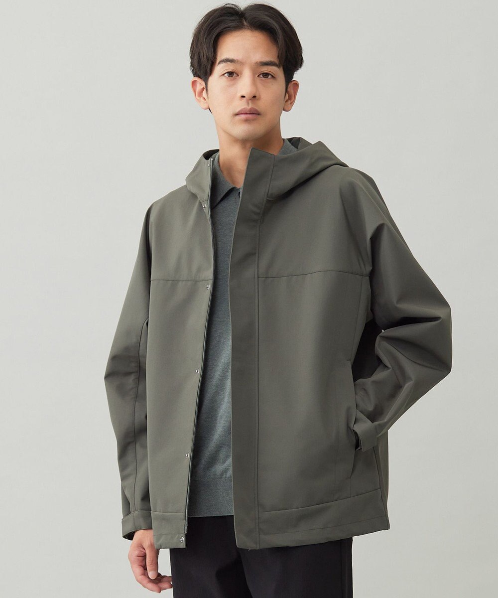 UNFILO MENS 防風撥水 フードブルゾン 