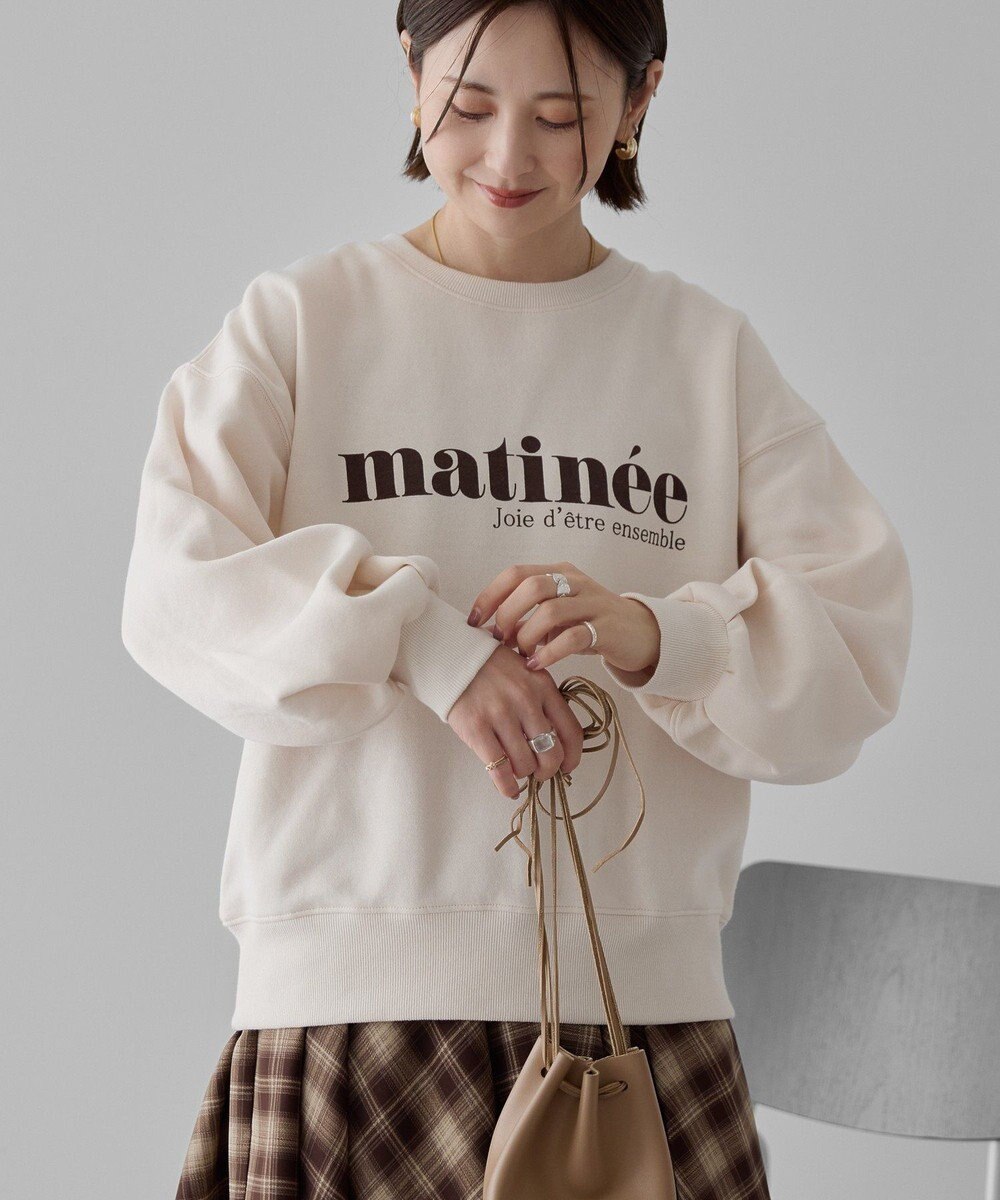 AMERICAN HOLIC フレンチロゴ裏起毛プルオーバー 