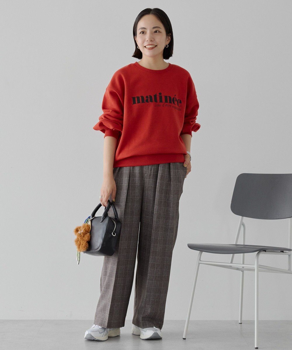 AMERICAN HOLIC フレンチロゴ裏起毛プルオーバー 