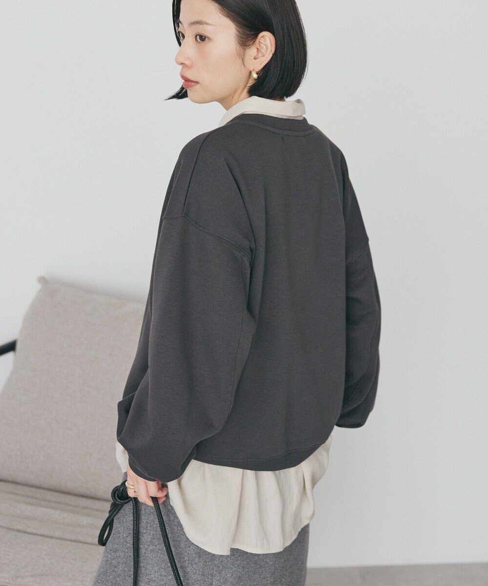 AMERICAN HOLIC フレンチロゴ裏起毛プルオーバー 