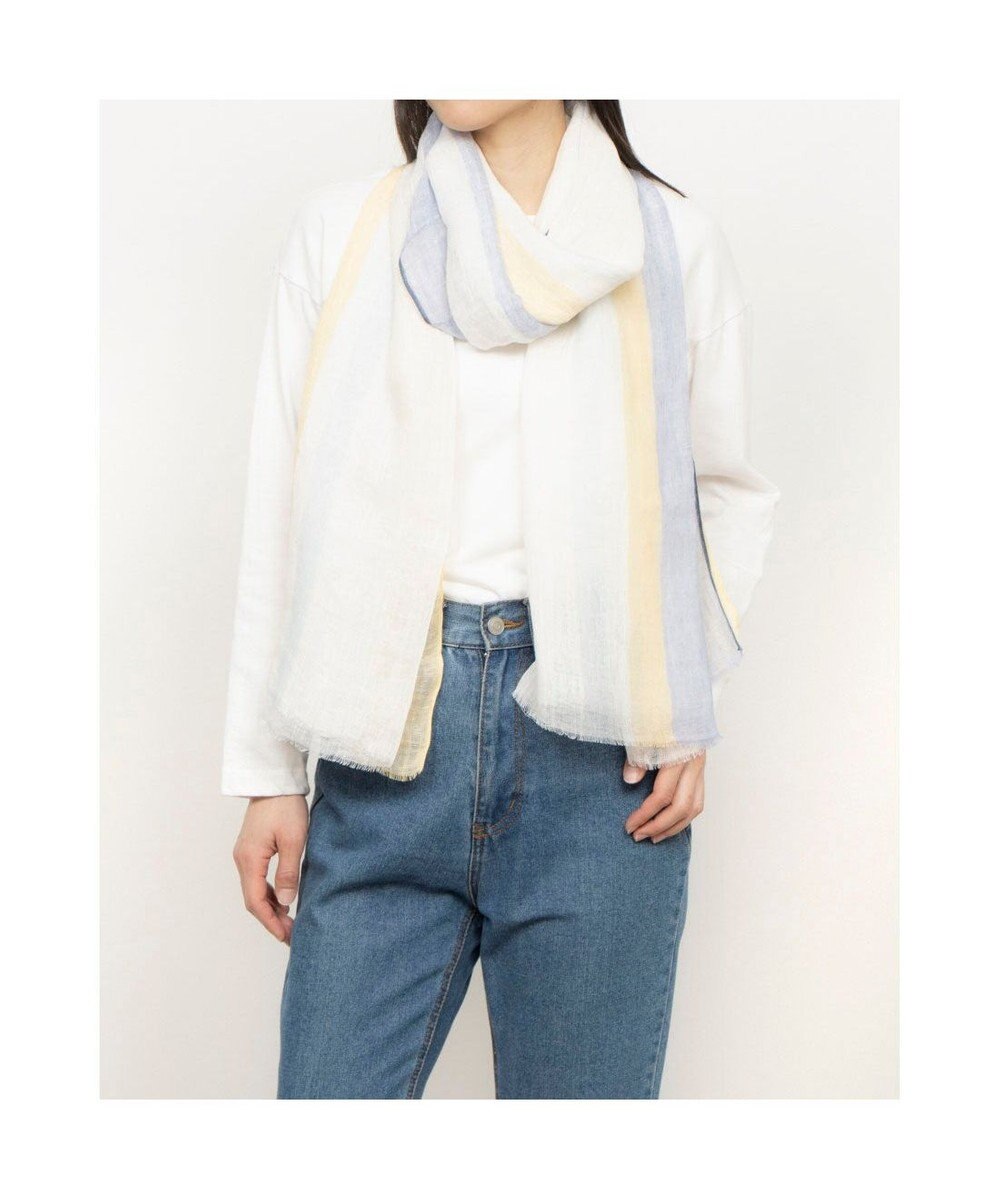 UNBILLION カカトゥ kakatoo / ストライプリネンストール 