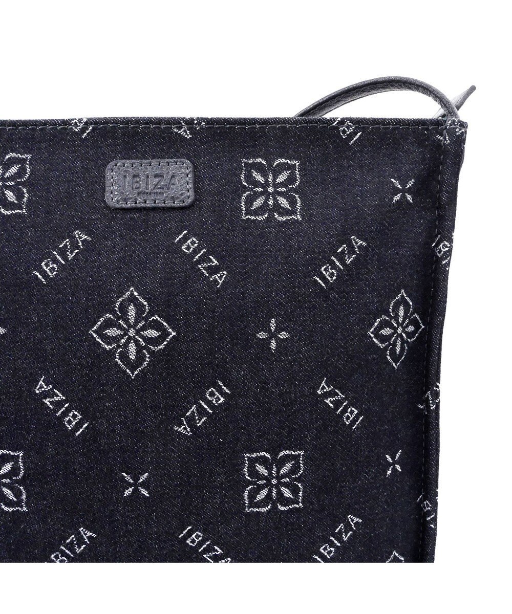 IBIZA アスール　ロゴデニム　ショルダーバッグ 