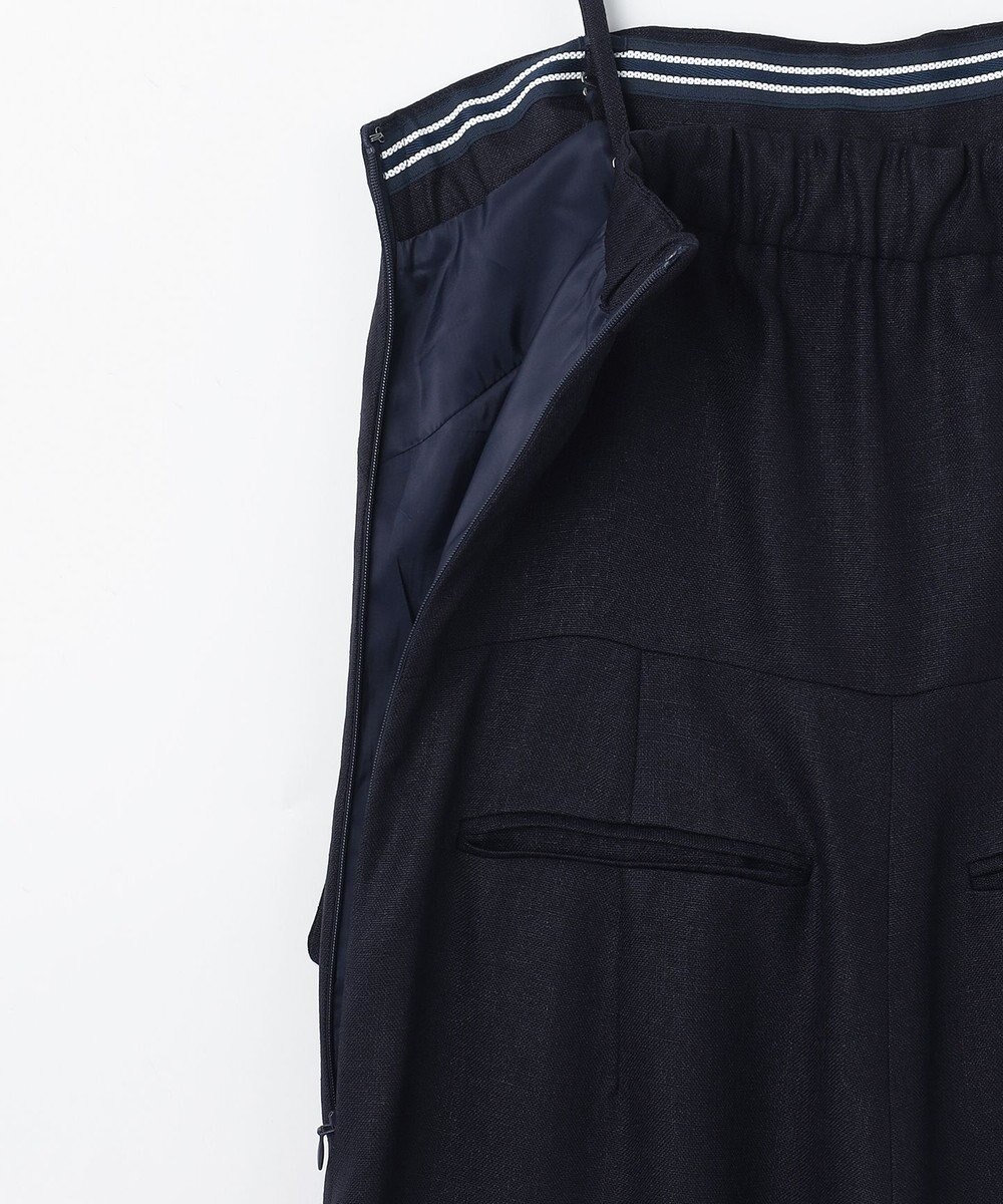 GRACE CONTINENTAL リネンタッチビスチェサロペ 