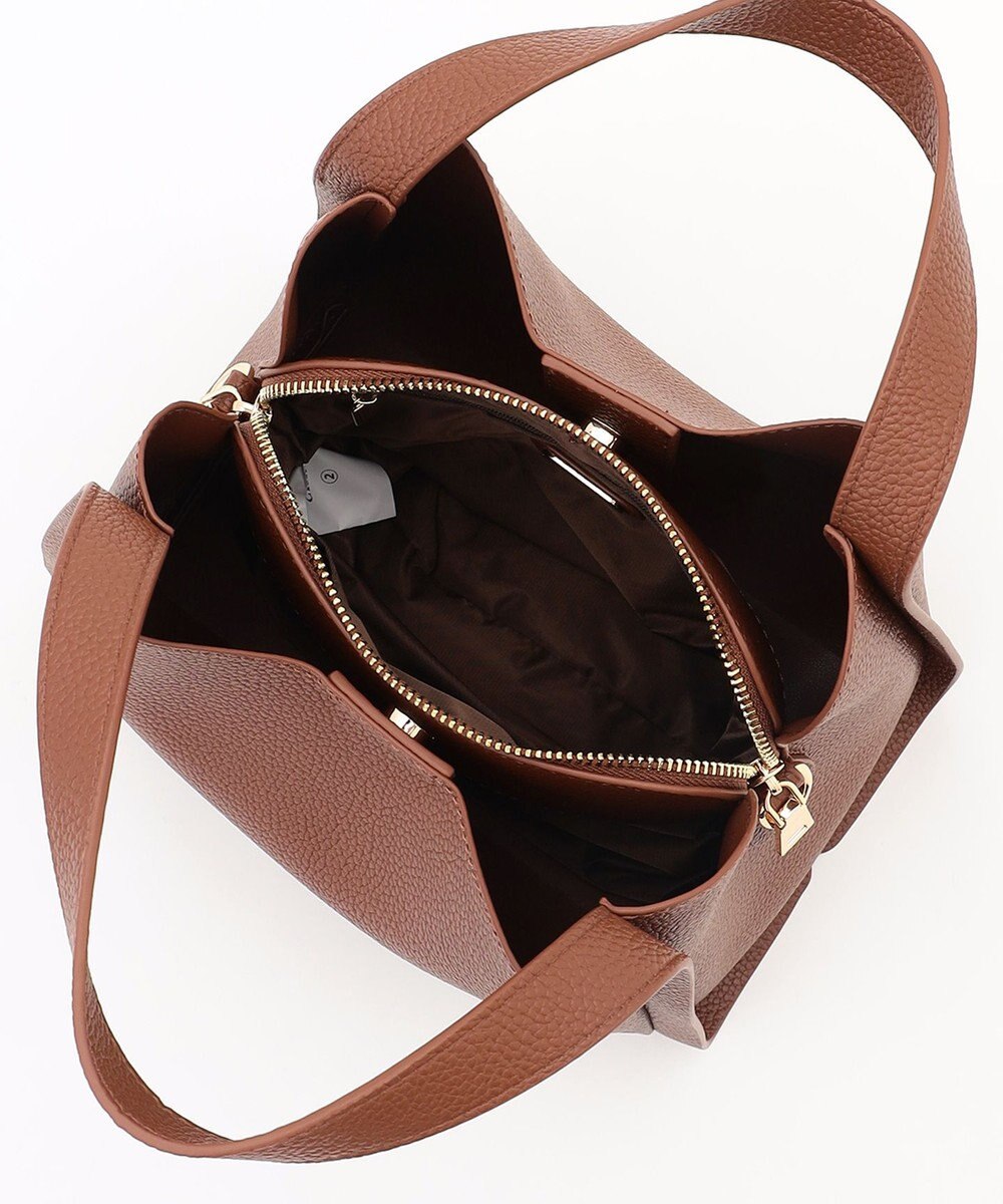 LA BAGAGERIE ソフトシュリンク2WAYハンドバッグ small 