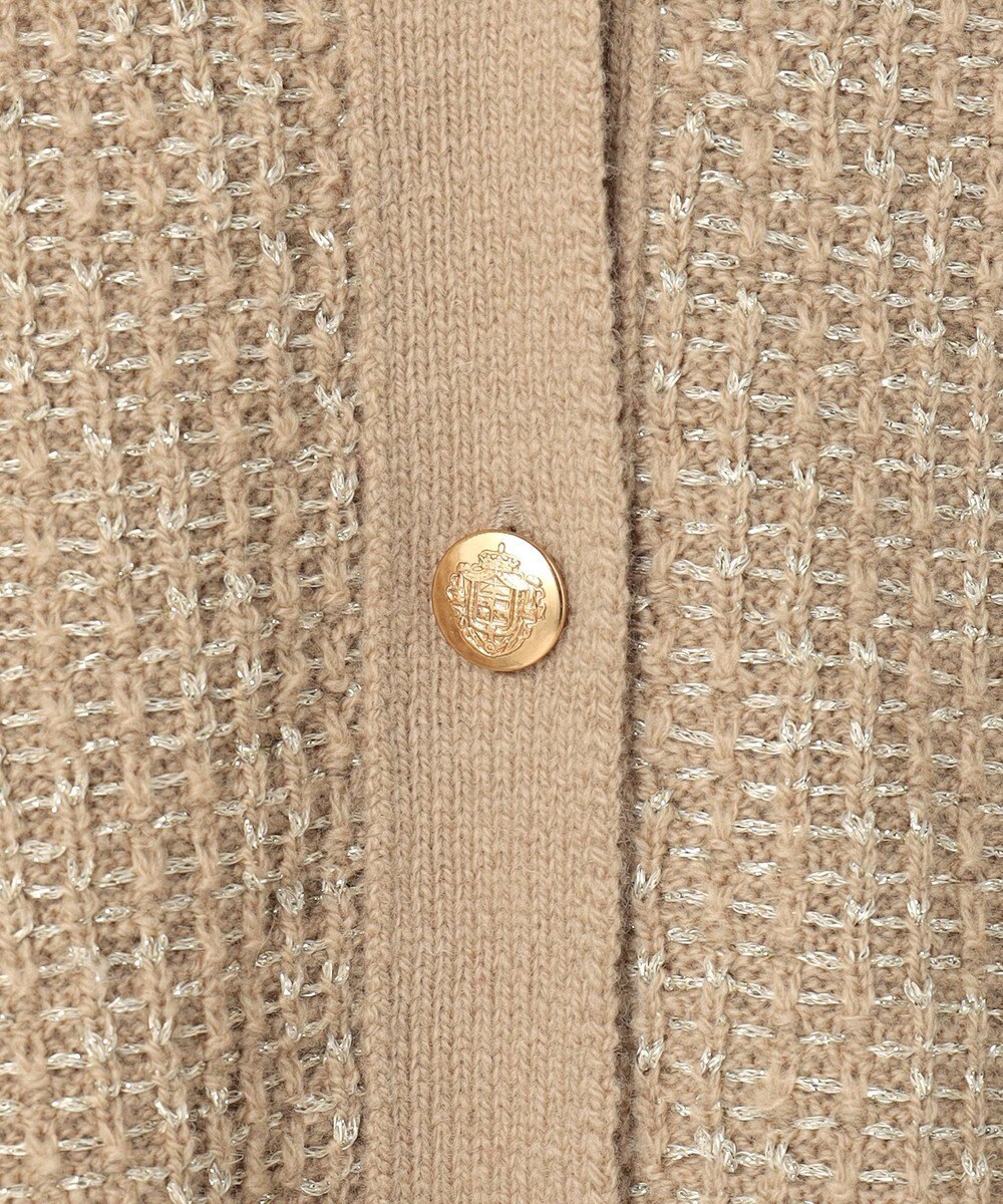 自由区 S 【SHIHOさん着用】ラメツイード カーディガン 