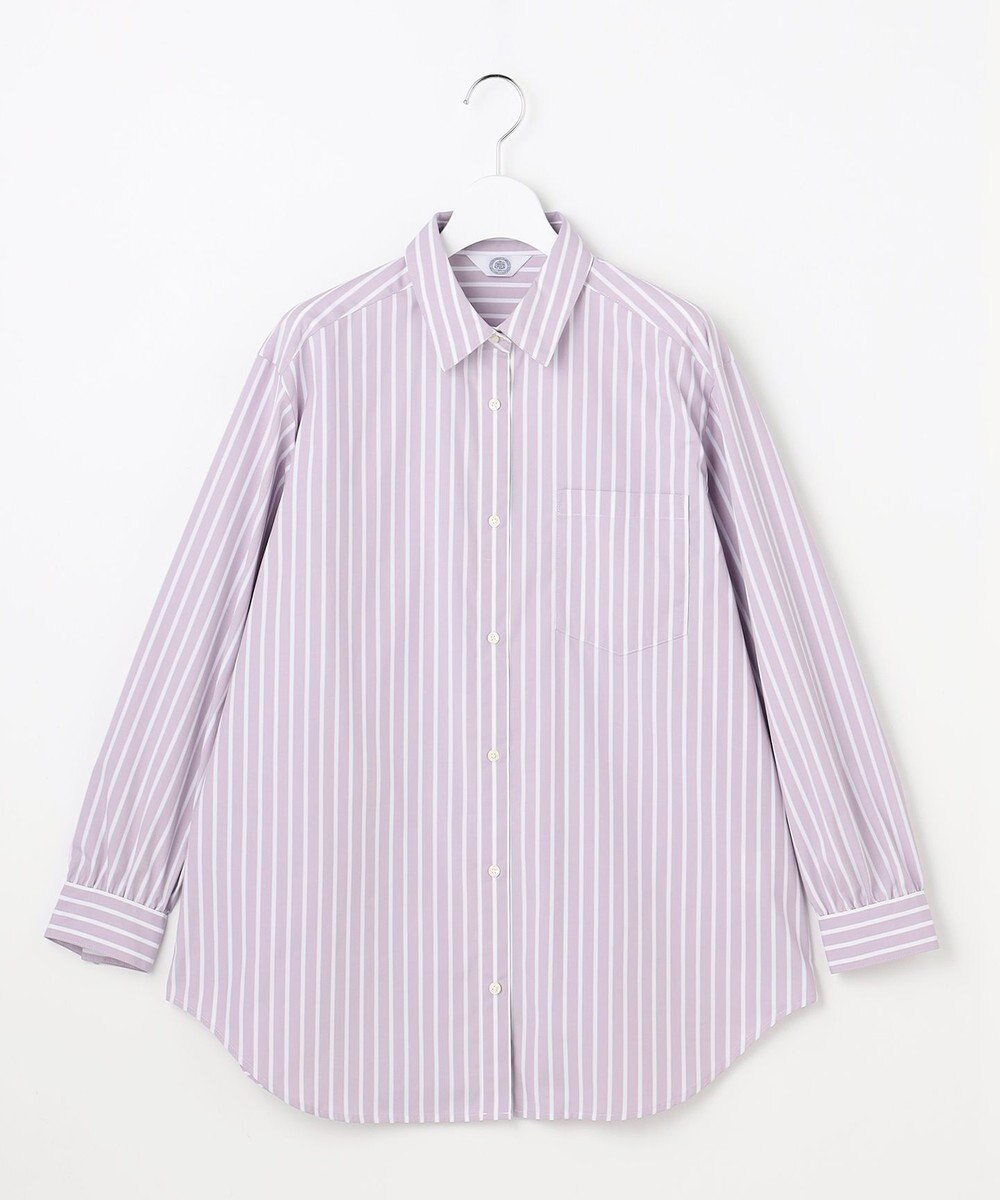 J.PRESS LADIES S エステネージュストライプ シャツ ブラウス 