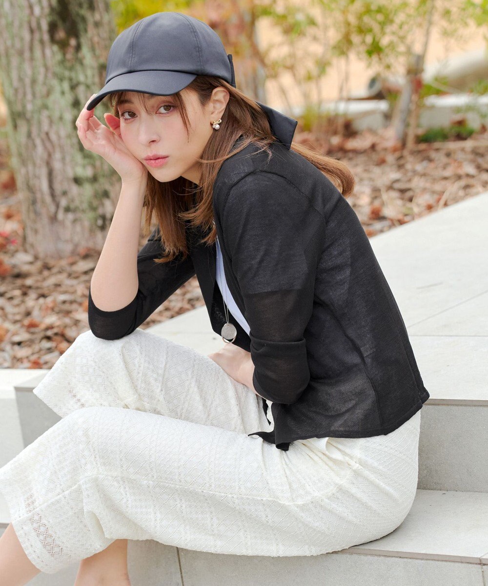 Tiaclasse 【おのののかさん着用】ショートトッパーカーディガン 