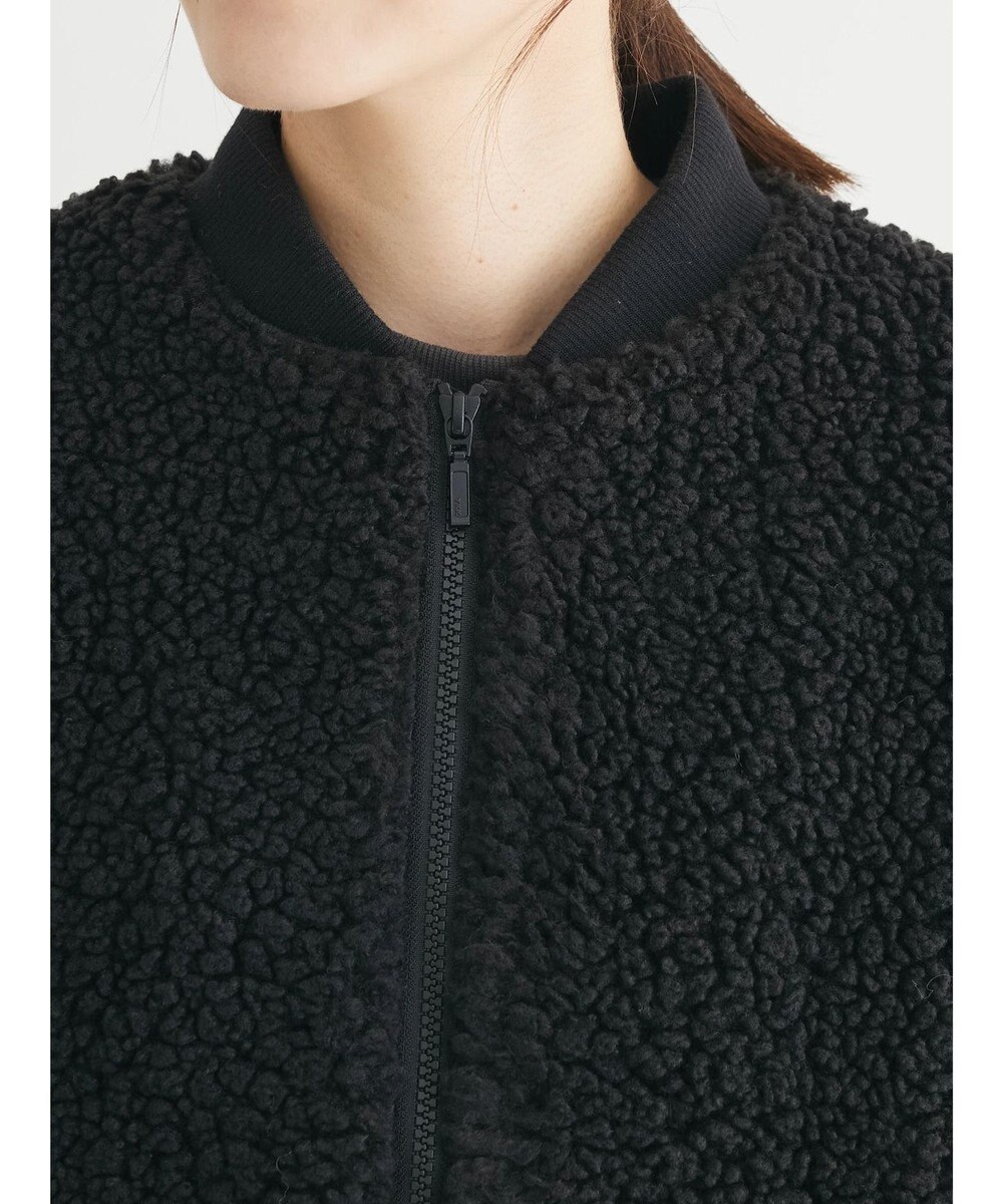 Green Parks ・Ｄｏｕｂｌｅ　Ｆｌａｇｓ　　ボアブルゾン 