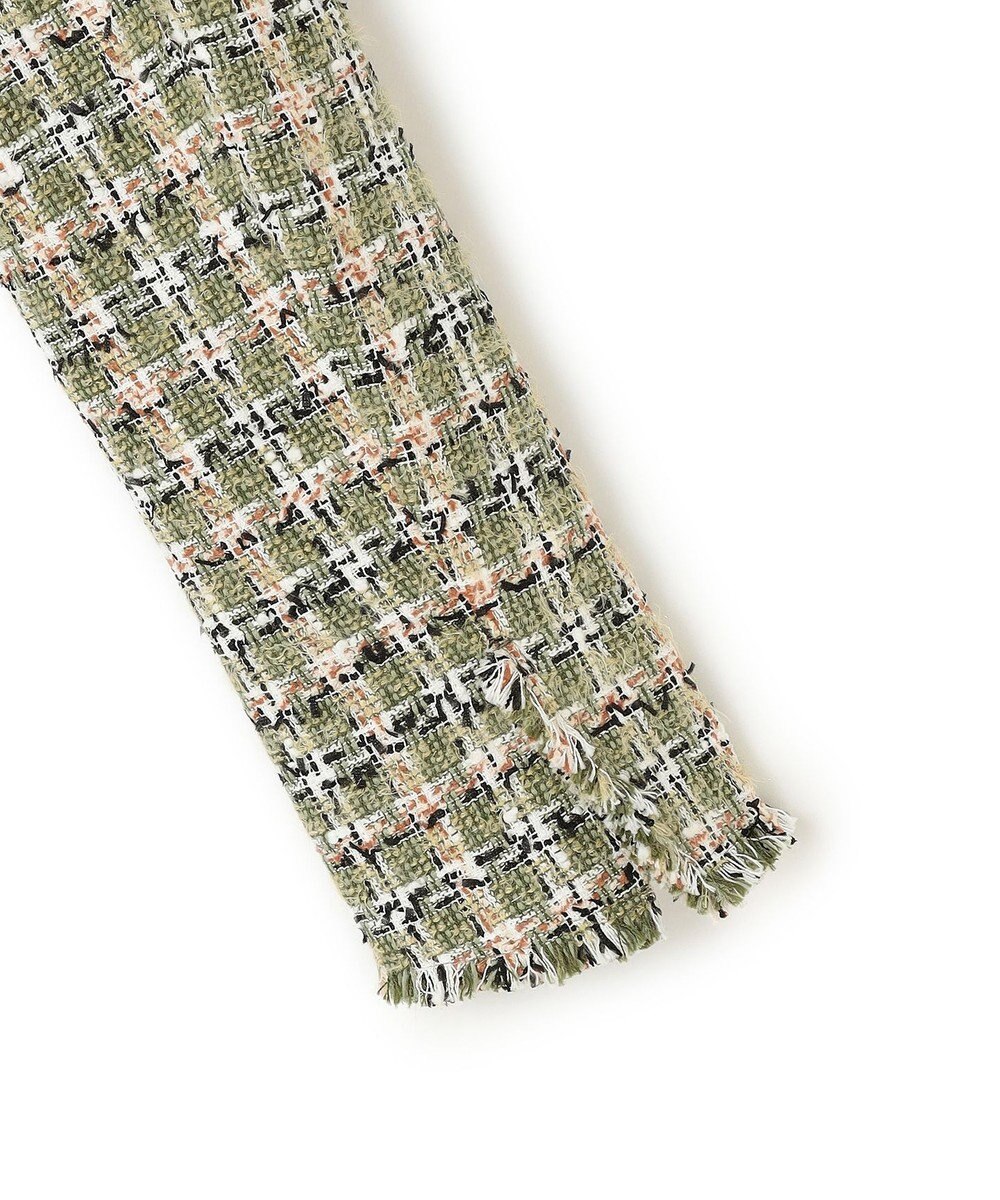 BEIGE， BERYL / ファンシーツイードノーカラージャケット 