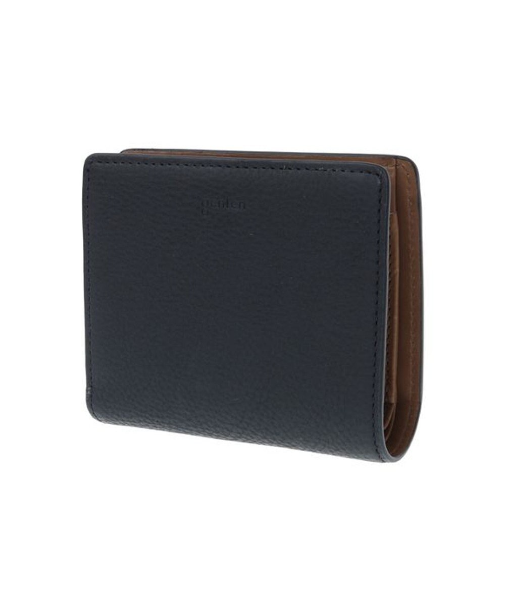 genten ミネルヴァ2 二つ折り財布内Lファスナー 