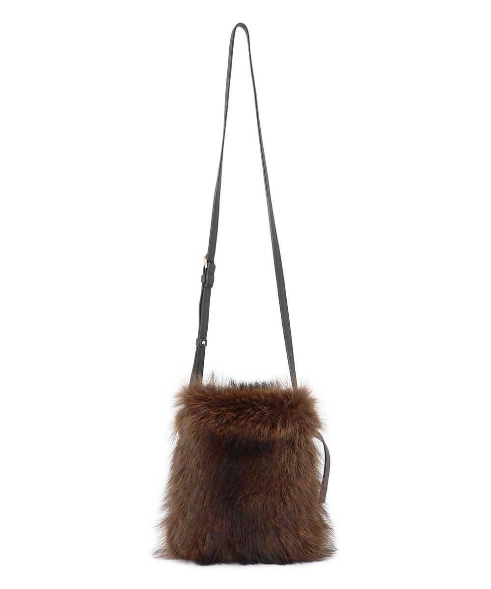 23区 【VIOLAｄORO】ファー ショルダーバッグ 