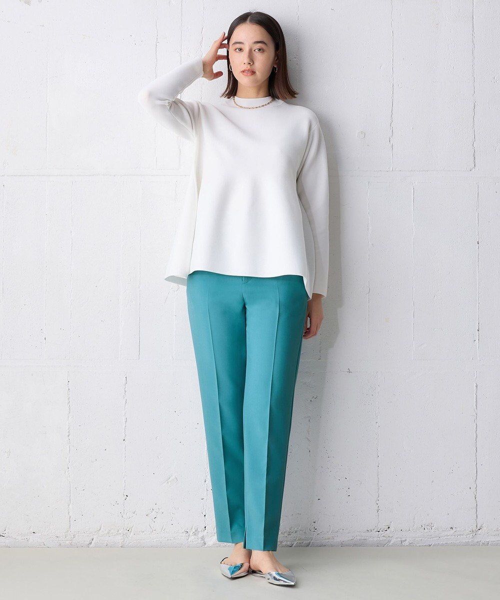 UNFILO 【新色追加】ペプラムニット 