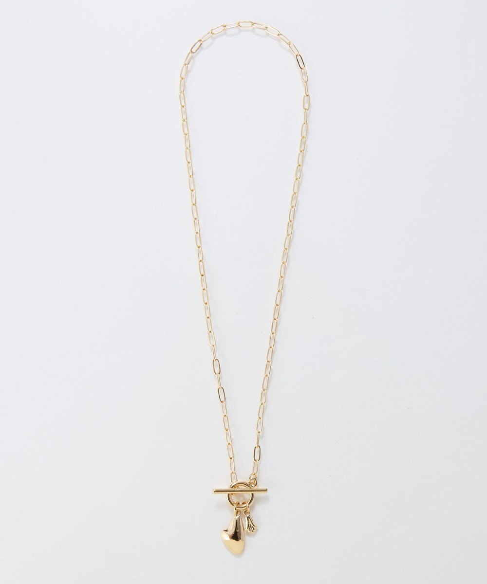 Phoebe ハートプレートチョーカーネックレス　ゴールド/40cm 