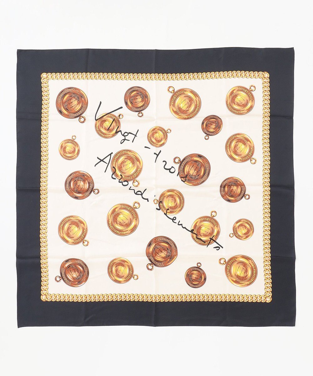 23区 コイン柄スカーフ 