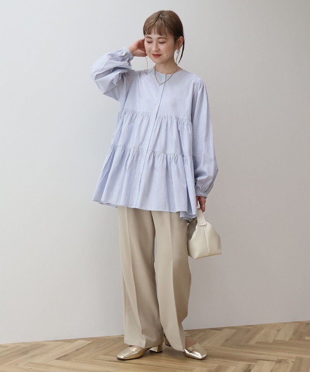 AMERICAN HOLIC 【先行予約】【WEB限定】ティアードギャザーブラウス 