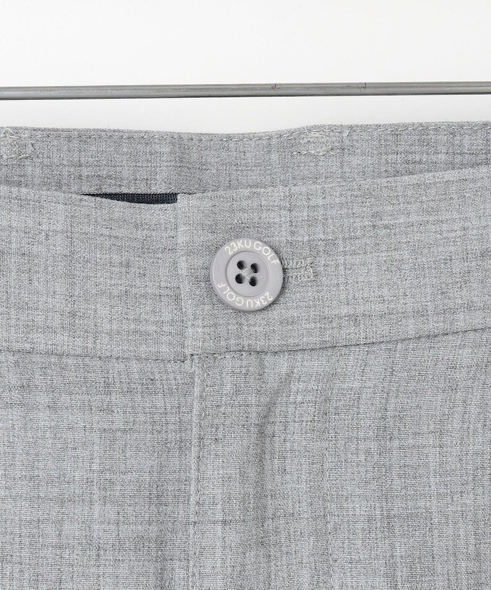 23区GOLF 【MEN】ウールライク　ワンタックテーパードパンツ 