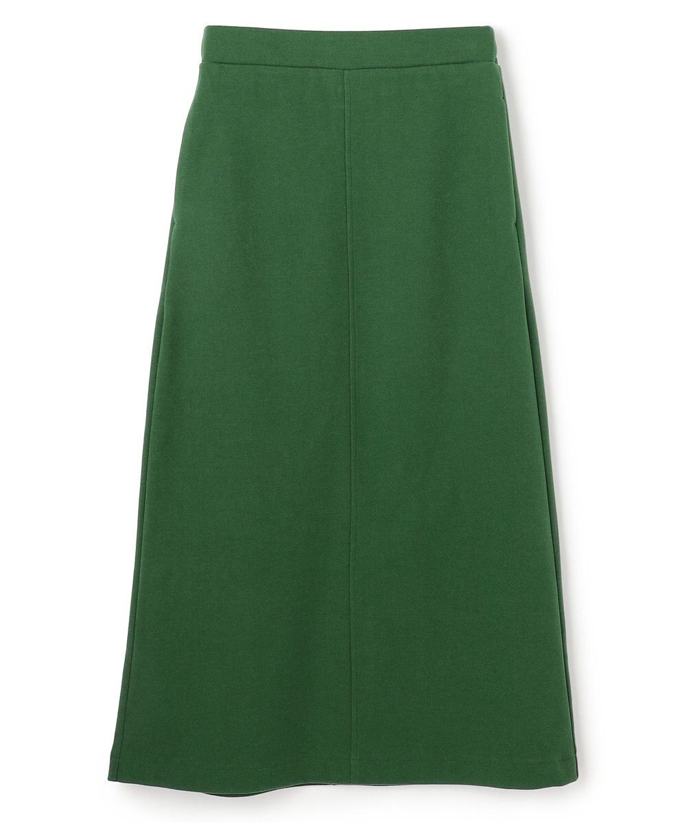 UNFILO L ブラッシュドジャージー Iラインスカート 