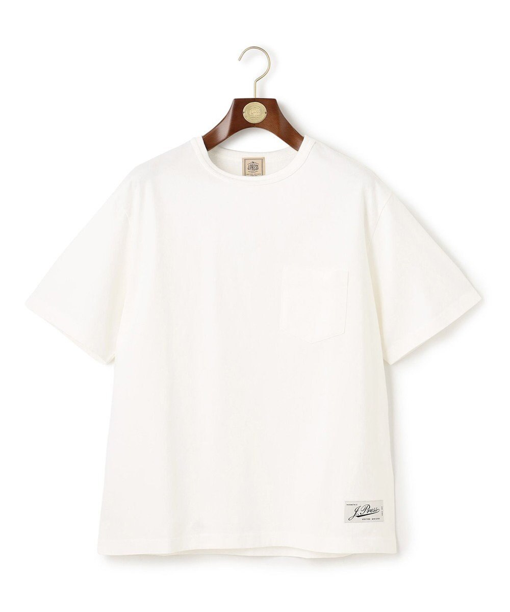 J.PRESS MEN 【NYUZELESS】ガーメントダイポケット Tシャツ 