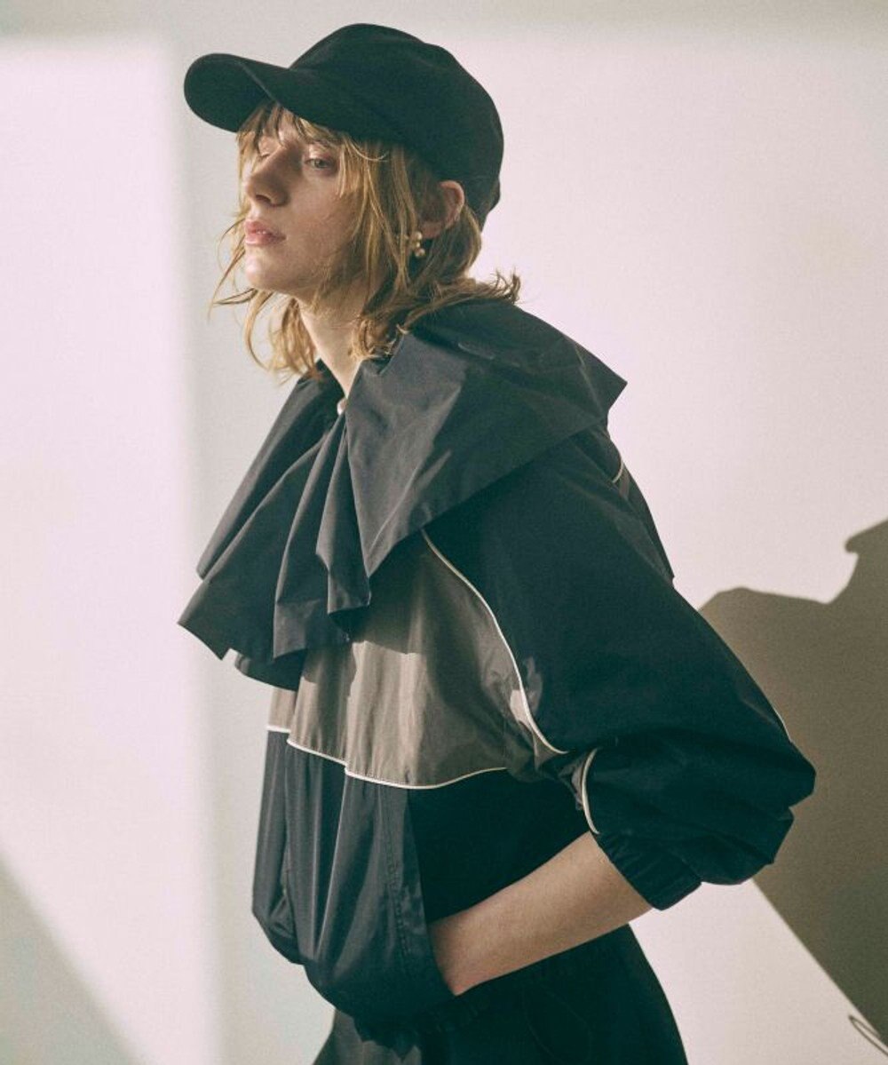 FORFORMO Ruffle Collar Blouson ラッフルカラーブルゾン 