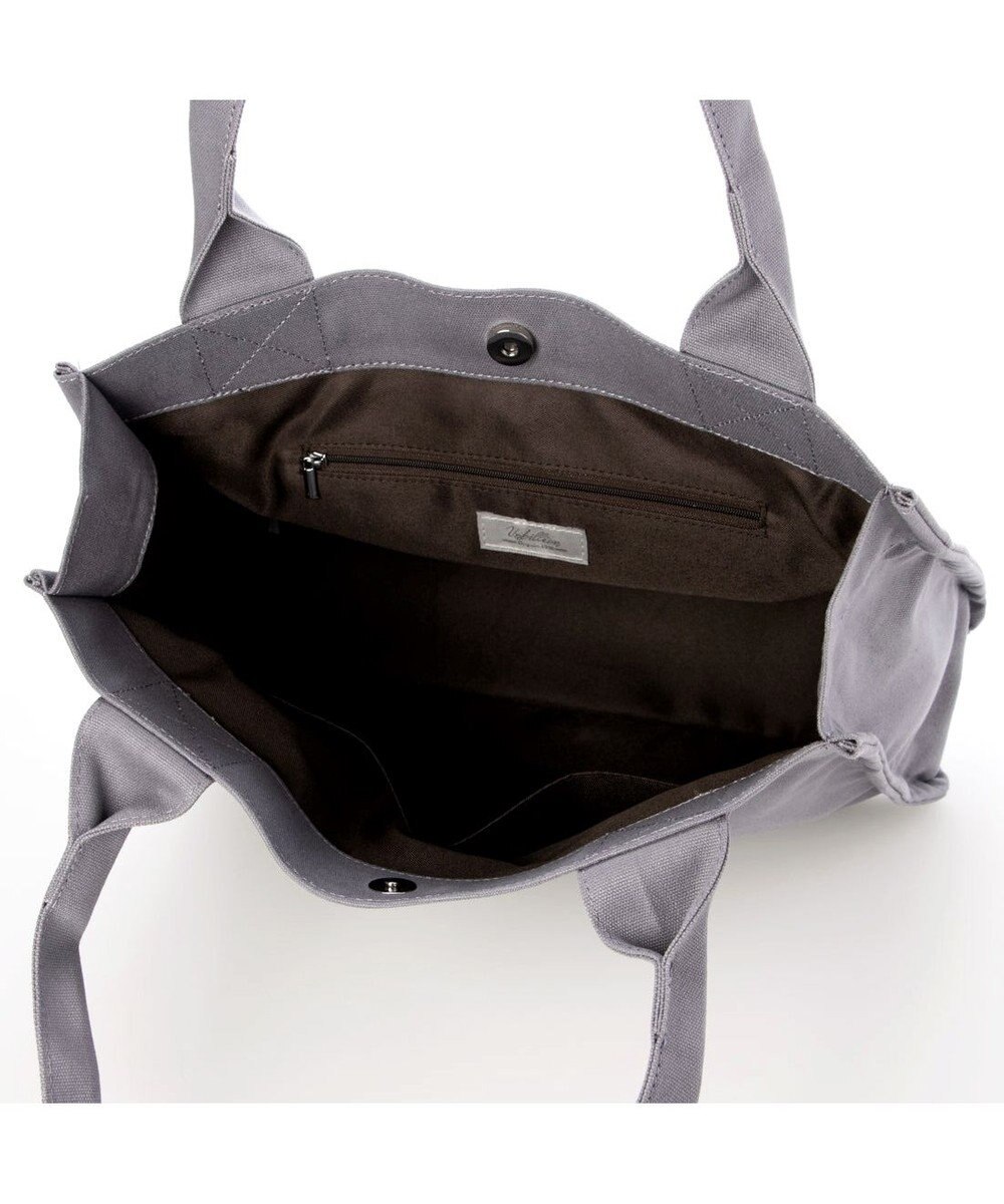 UNBILLION カシュカシュ cachecache / フロッキーポーチ付きキャンバストート 