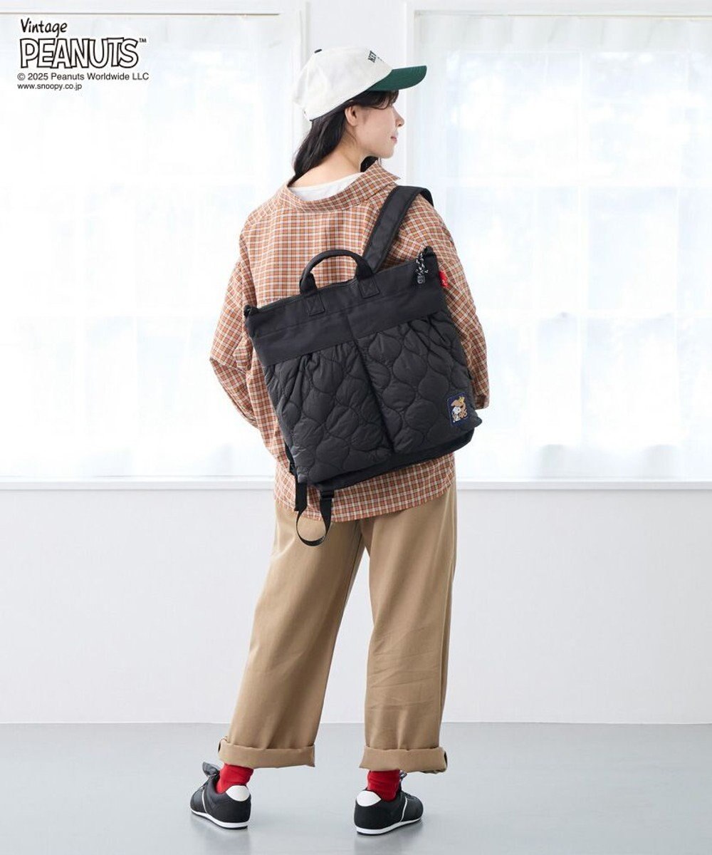 ROOTOTE 8457【スヌーピー】IP.セオルー.パフ.ピーナッツ-0R 