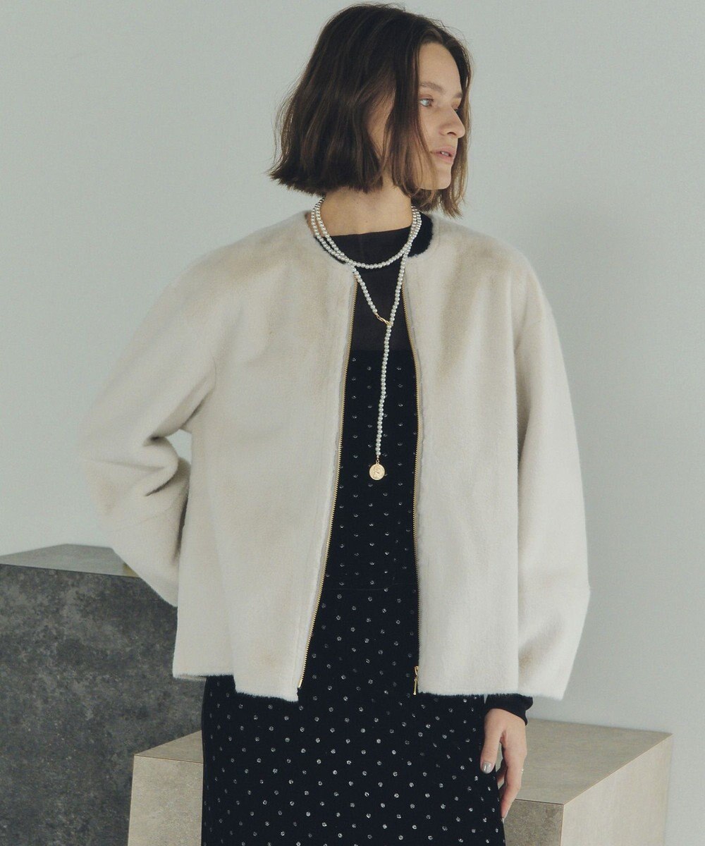 YECCA VECCA マルチジョイントコインパールネックレス 