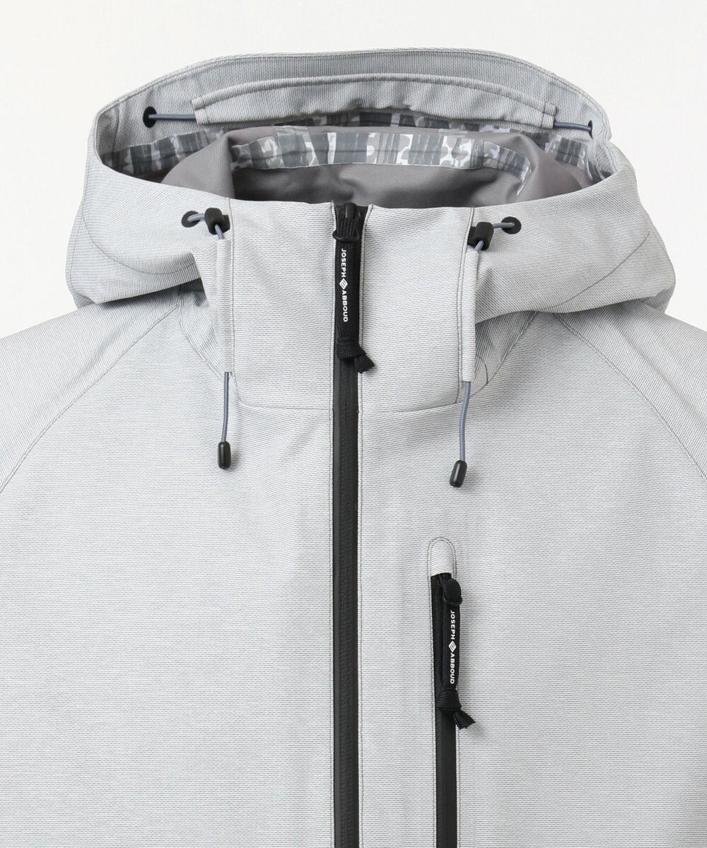 JOSEPH ABBOUD MOUNTAIN スラブシャンブレーストレッチ ブルゾン 