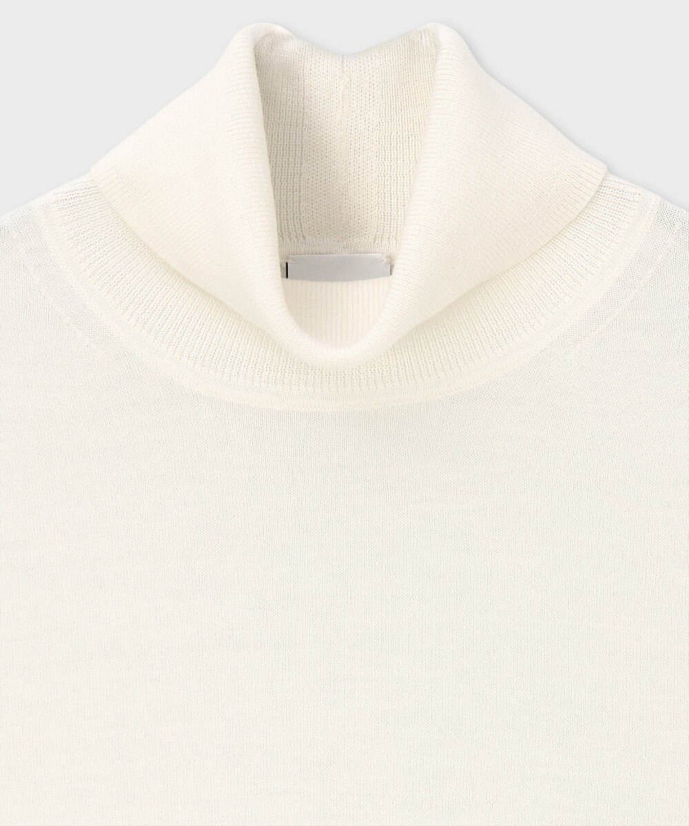 Paul Smith ドレープウール ストライプ タートルネック ニット 