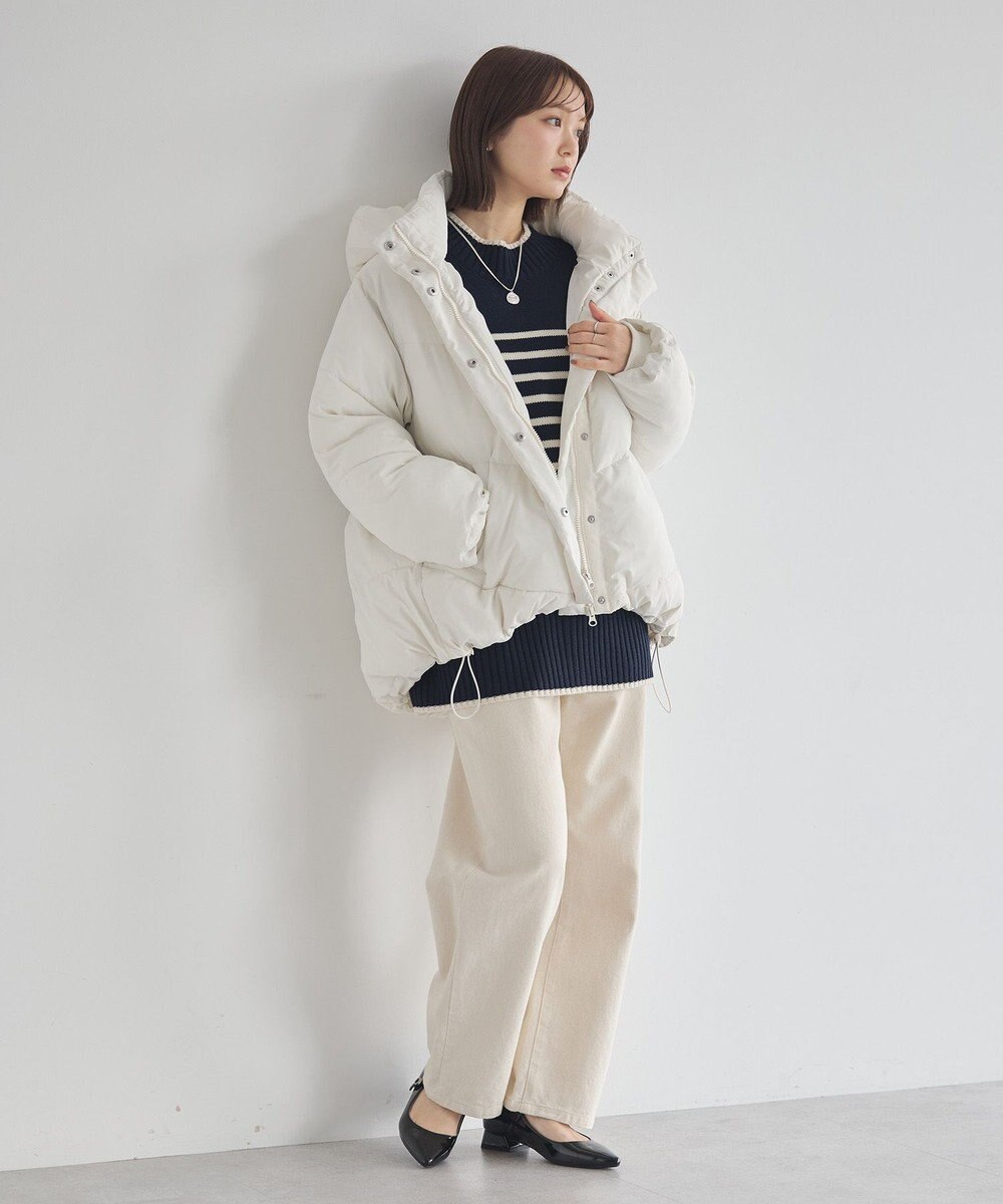 earth music&ecology 2WAYパファーブルゾン 