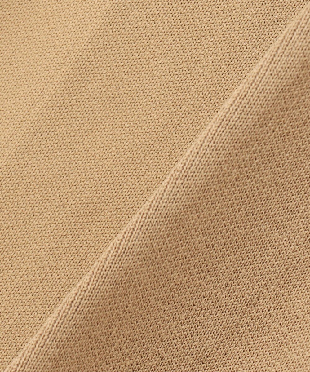 ICB 【洗える】コットンアセテートスムース ロングニットアウター 