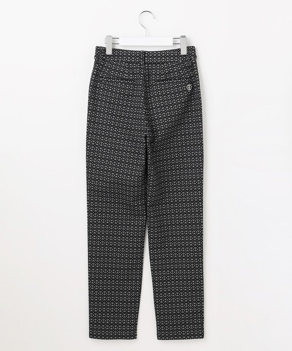 23区GOLF 【WOMEN】裏起毛ジャージーパンツ ストレッチ モノグラム 上品スタイル 