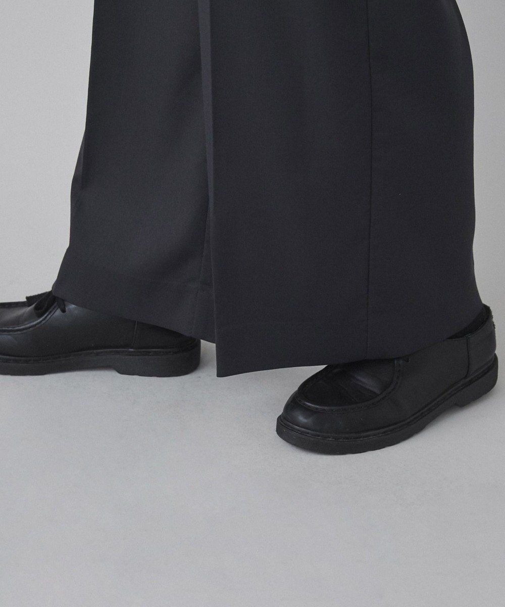 WEGO 【ユニセックス着用ITEM】ワイドストレートスラックス 