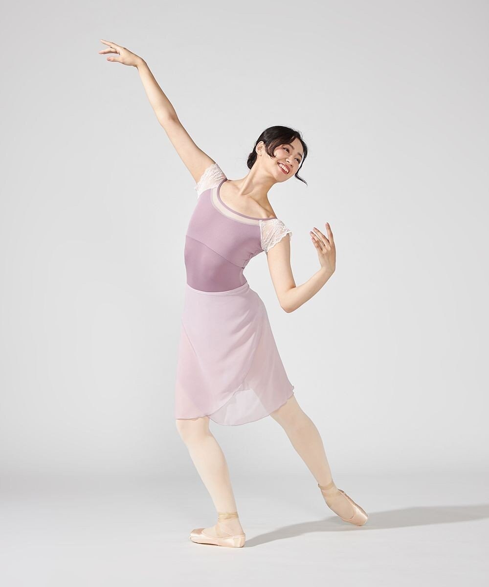 Chacott フレンチスリーブレオタード 