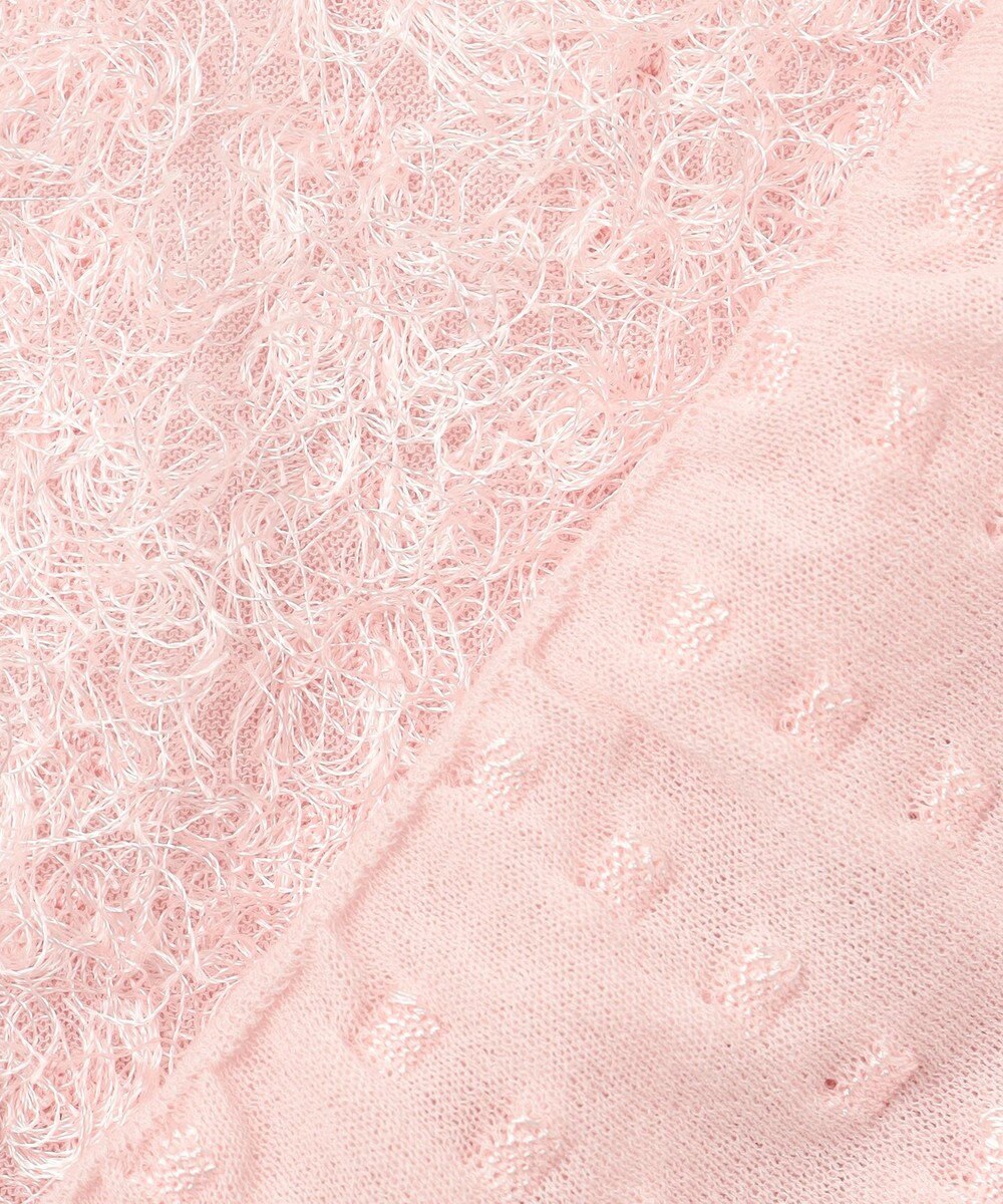 BEIGE， 【洗える】LYCORIS / カットジャカードプルオーバーニット 