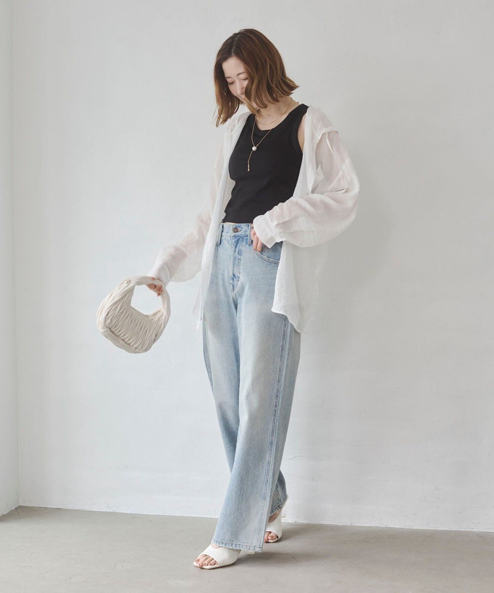 WEGO 【カップ付き】接触冷感なちゅ盛れカップインタンクトップ 
