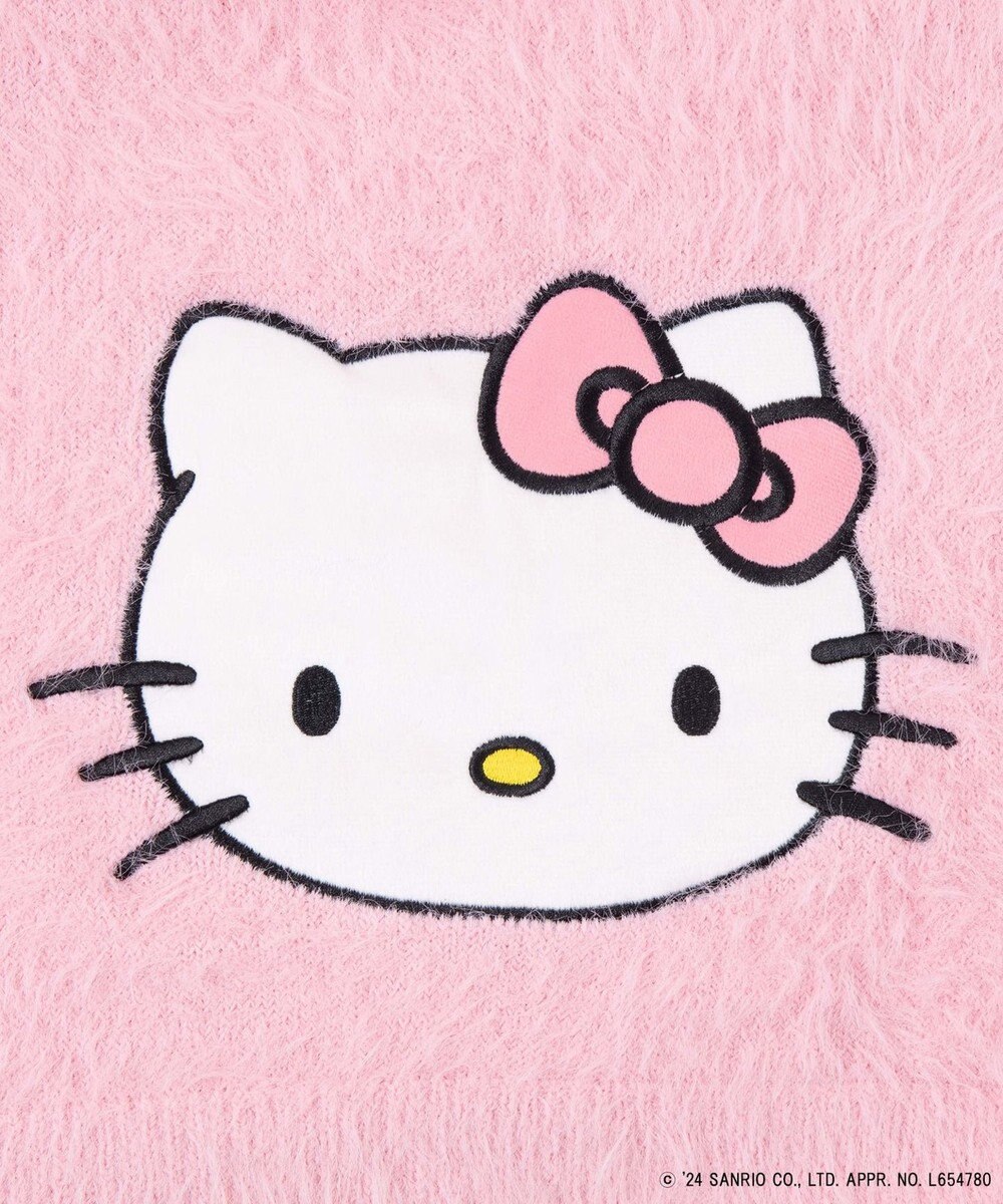 WEGO 【サンリオ】HELLOKITTYコラボシャギーニット 