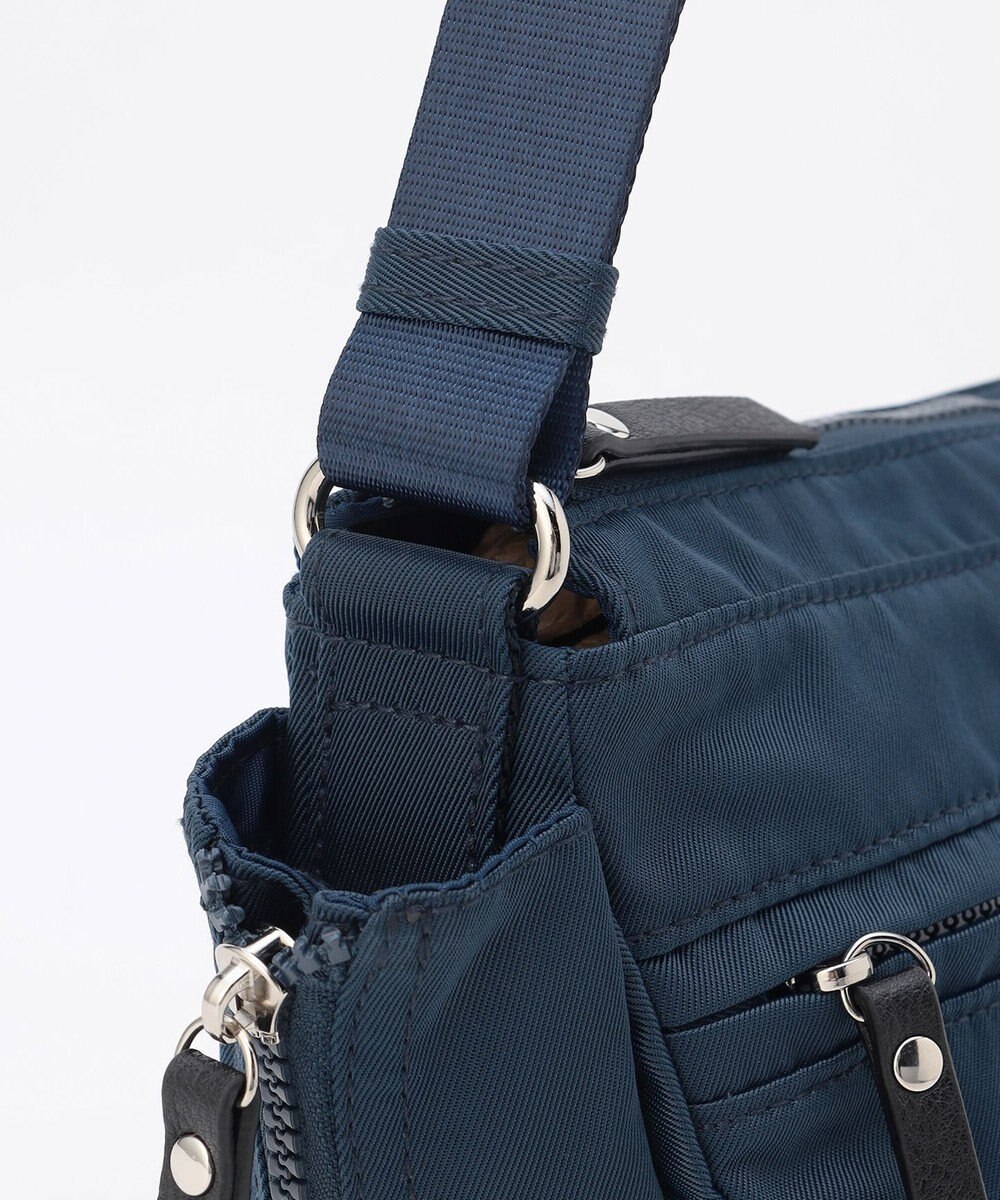 LA BAGAGERIE 【MONICA】サイドジップミニショルダーバッグ 