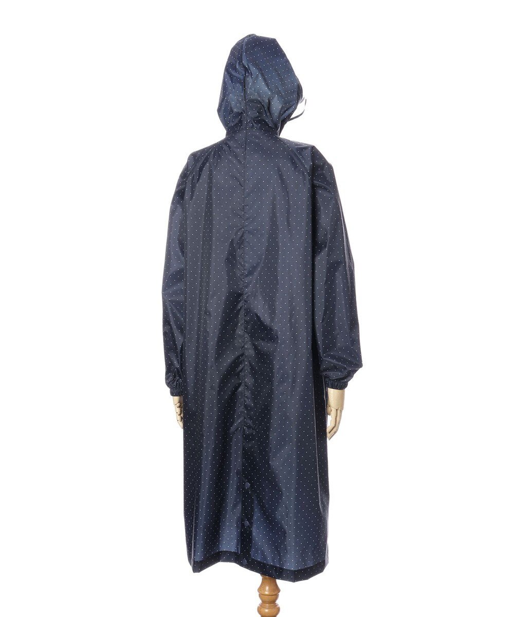 MOONBAT FLAT PURE サイクル レインコート ドット 自転車 収納袋付き 