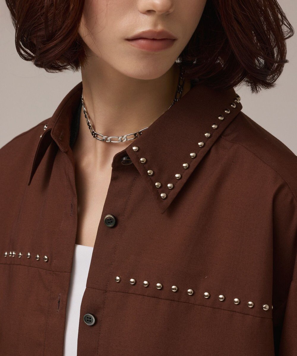 GRACE CONTINENTAL メタルホットフィットシャツ 