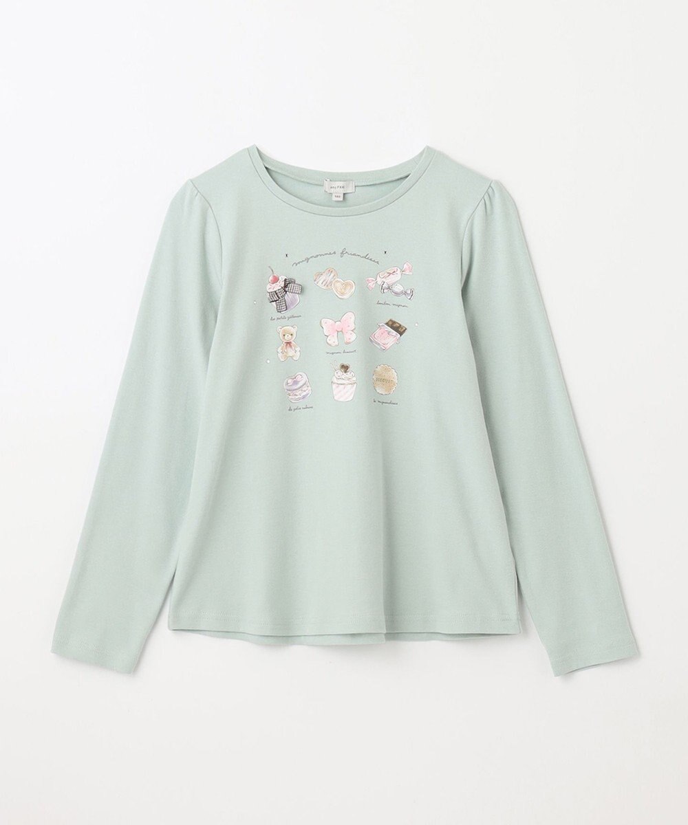 ANY KIDS スイーツプリント 長袖 Ｔシャツ 