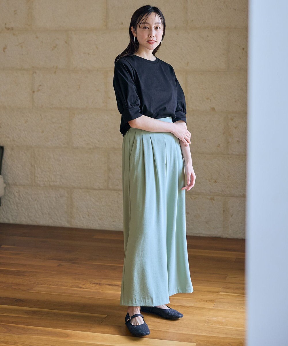 ANY L パフスリーブカットソー 