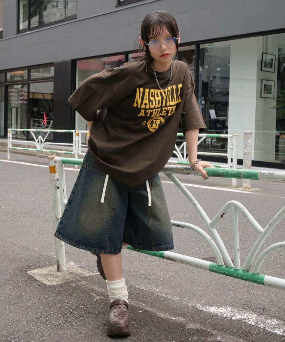 WEGO 【ユニセックス着用ITEM】アクセ付きグラフィックT（SS） 