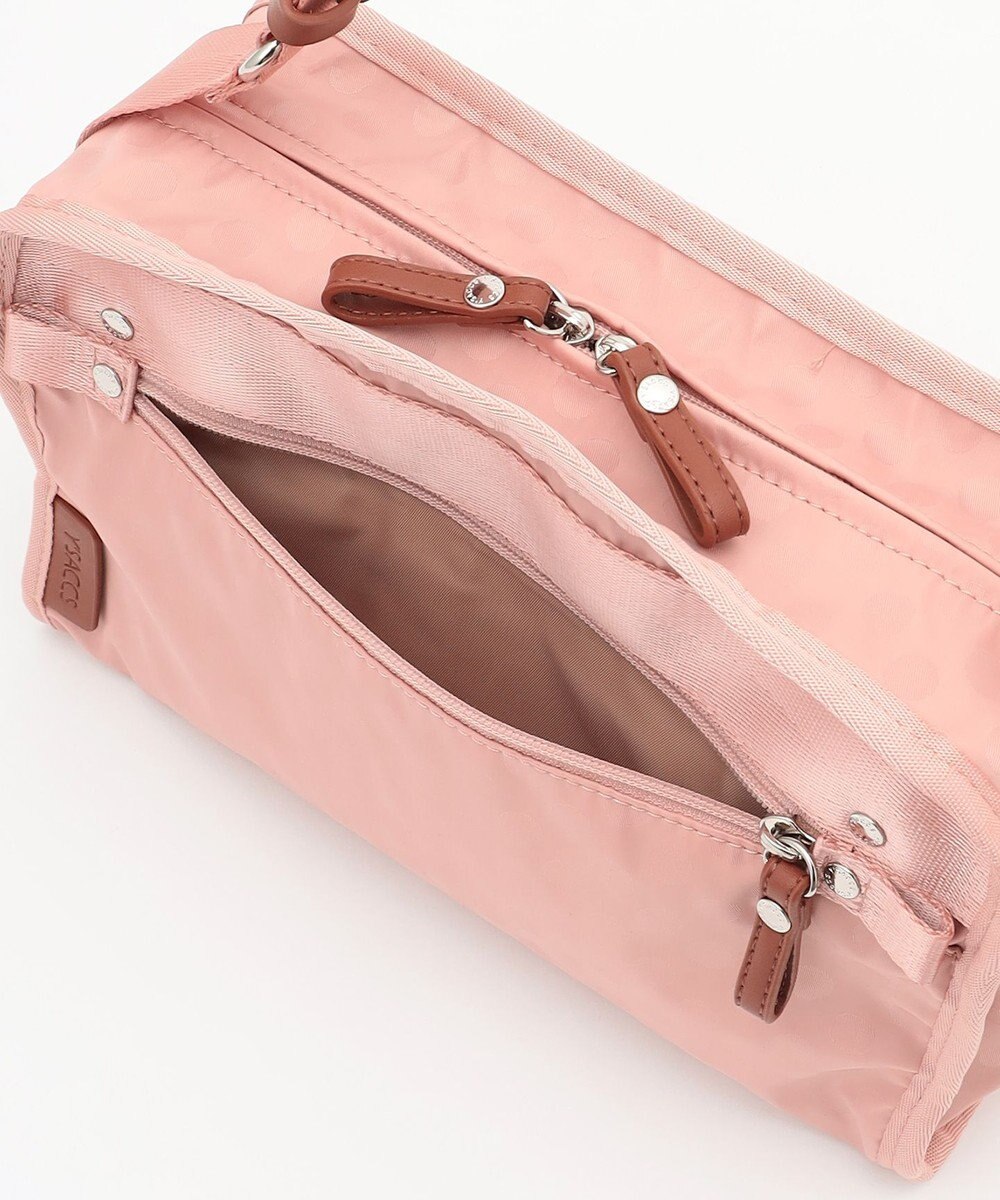 Y'SACCS 撥水ナイロンテープデザインスクエアショルダーバッグ 