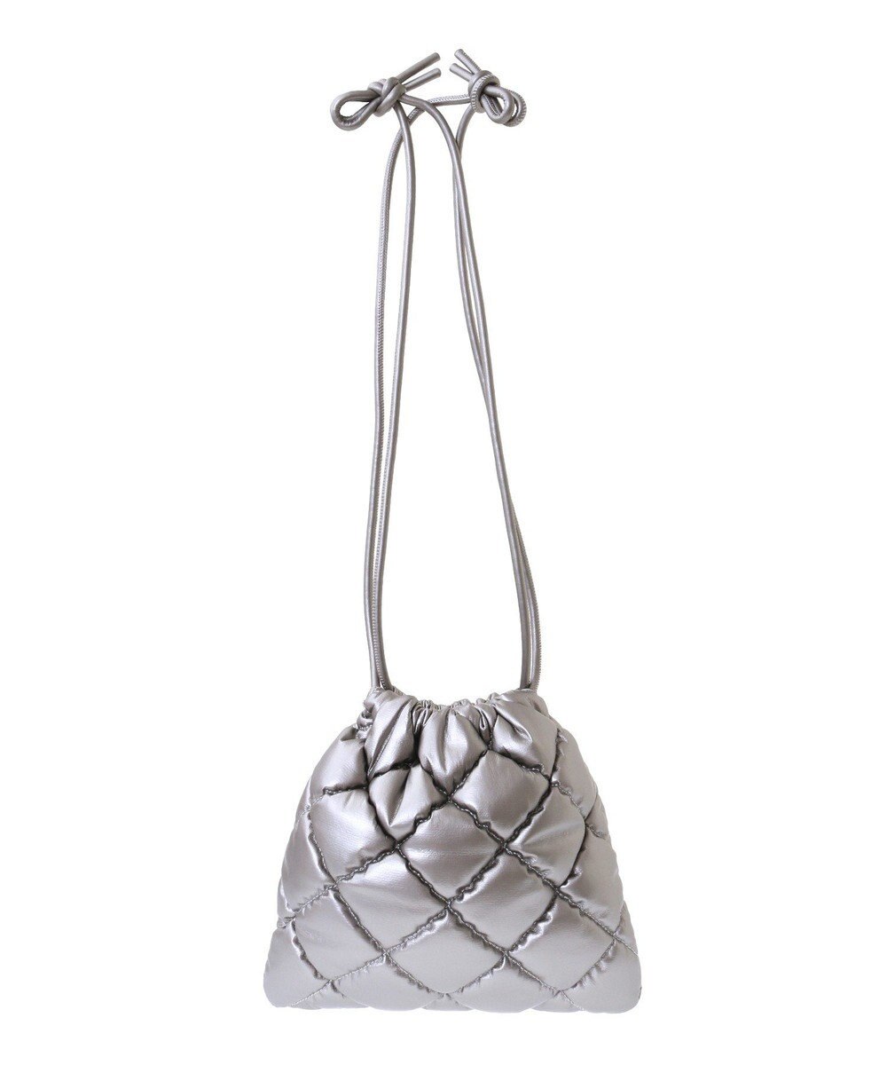 Green Parks ・ＱＵＯＮ　合皮キルト巾着 